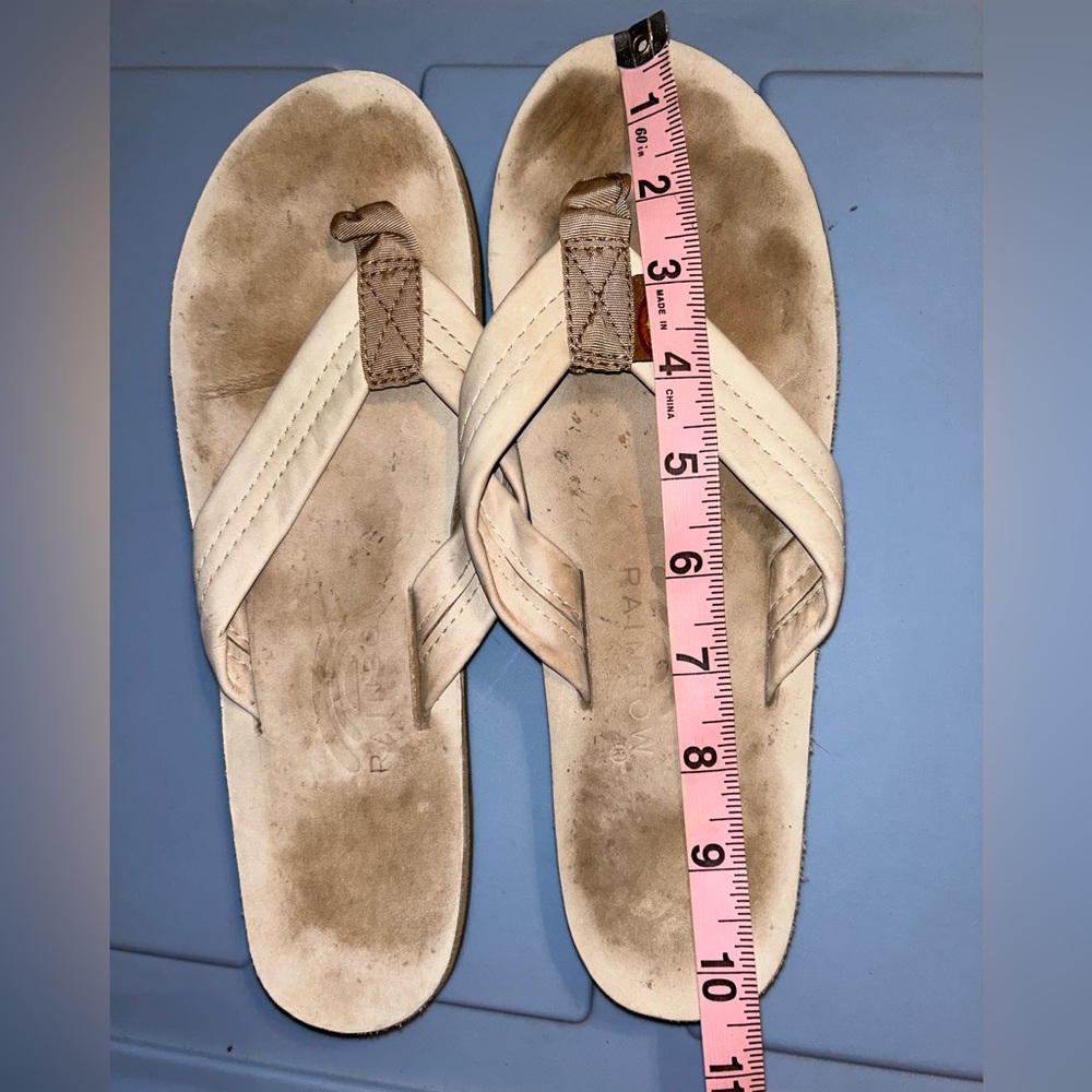 Rainbow Flip Flops - image 1